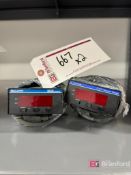 Kurt J Lesker KJL 610 Thermocouple Controller & JC Controls TC610 Vacuum Gauge