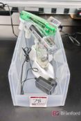 Lot Box of (2) Thermo Scientific S1 Pipet Fillers with (2) Stands and (1) Power Adapters