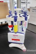 Rainin Pipet Stand with (7) Various Size Rainin-Lite XLS Pipets