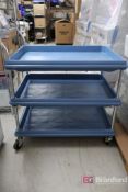 3-Tier Castered Laboratory Cart