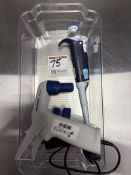 Eppendorf Easypet 3 Pipette Controller & Gilson Manual Pippetor