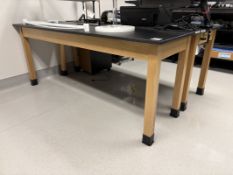 (2) National Public Seating PSLT2472 Lab Tables; Dimensions: 24