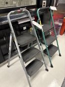 Rubbermaid RM-3W 3-Step Ladder and HB Tower 3-Step Ladder