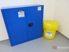Global Industries 2-Door Flammable Acid Corrosive Storage Cabinet