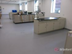 Large Lot of Laboratory Work Benches