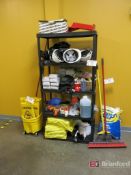 4-Shelf Rack w/ Contents