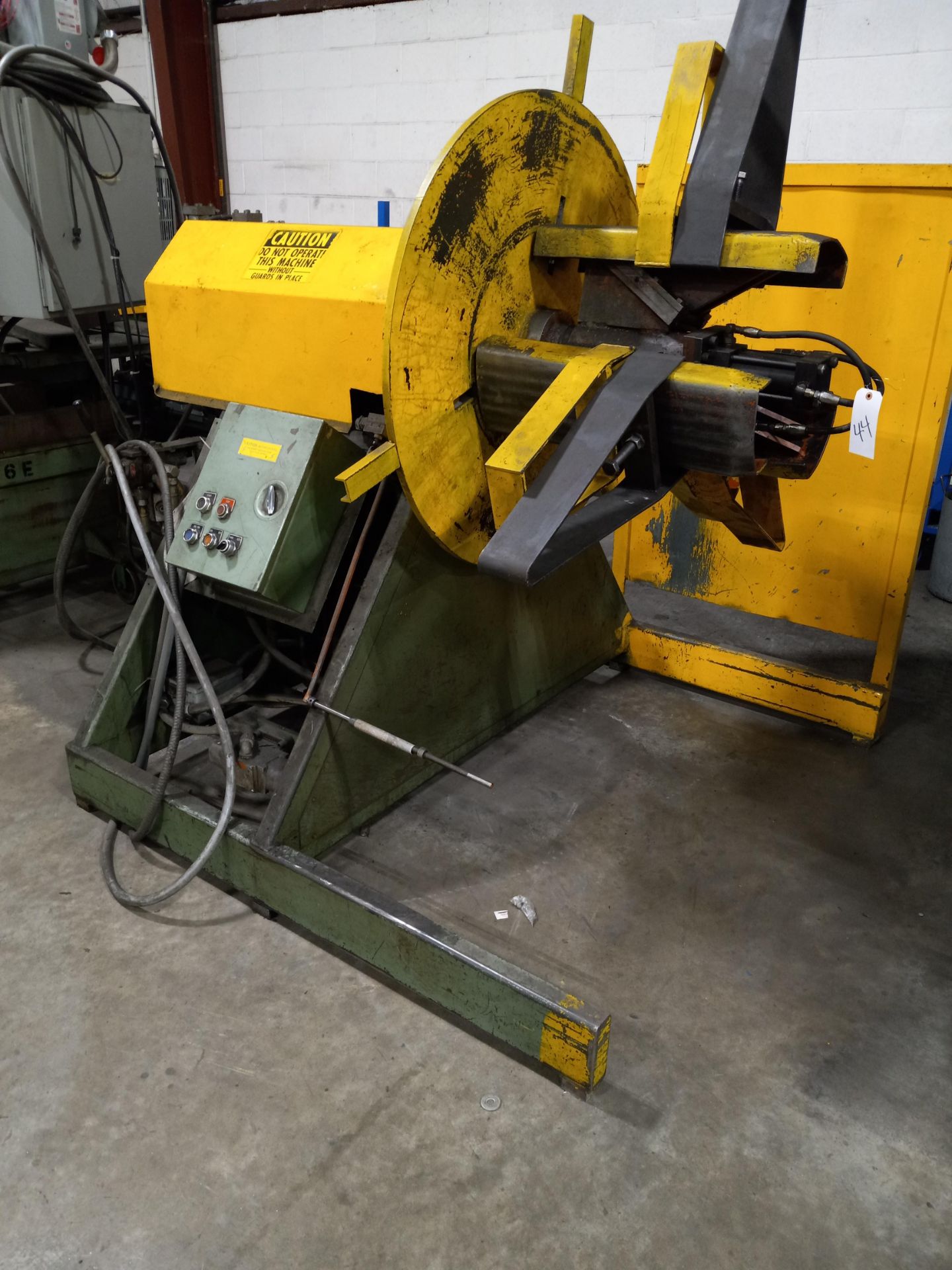 Hydraulic Uncoiler 24" Mandril