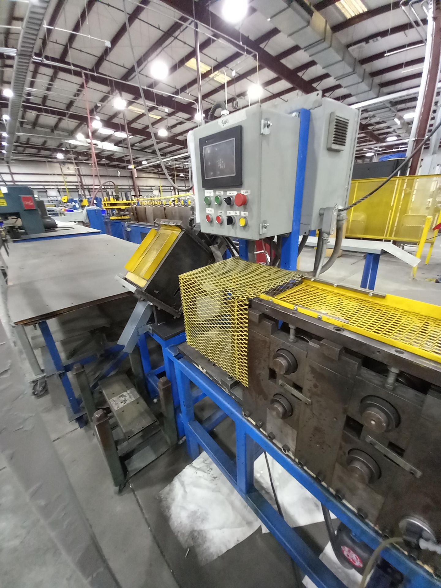 5 Stand Roll Forming Line with Cut Off, Uncoiler, Tooled to Mfg. angle Bracket - Image 5 of 20