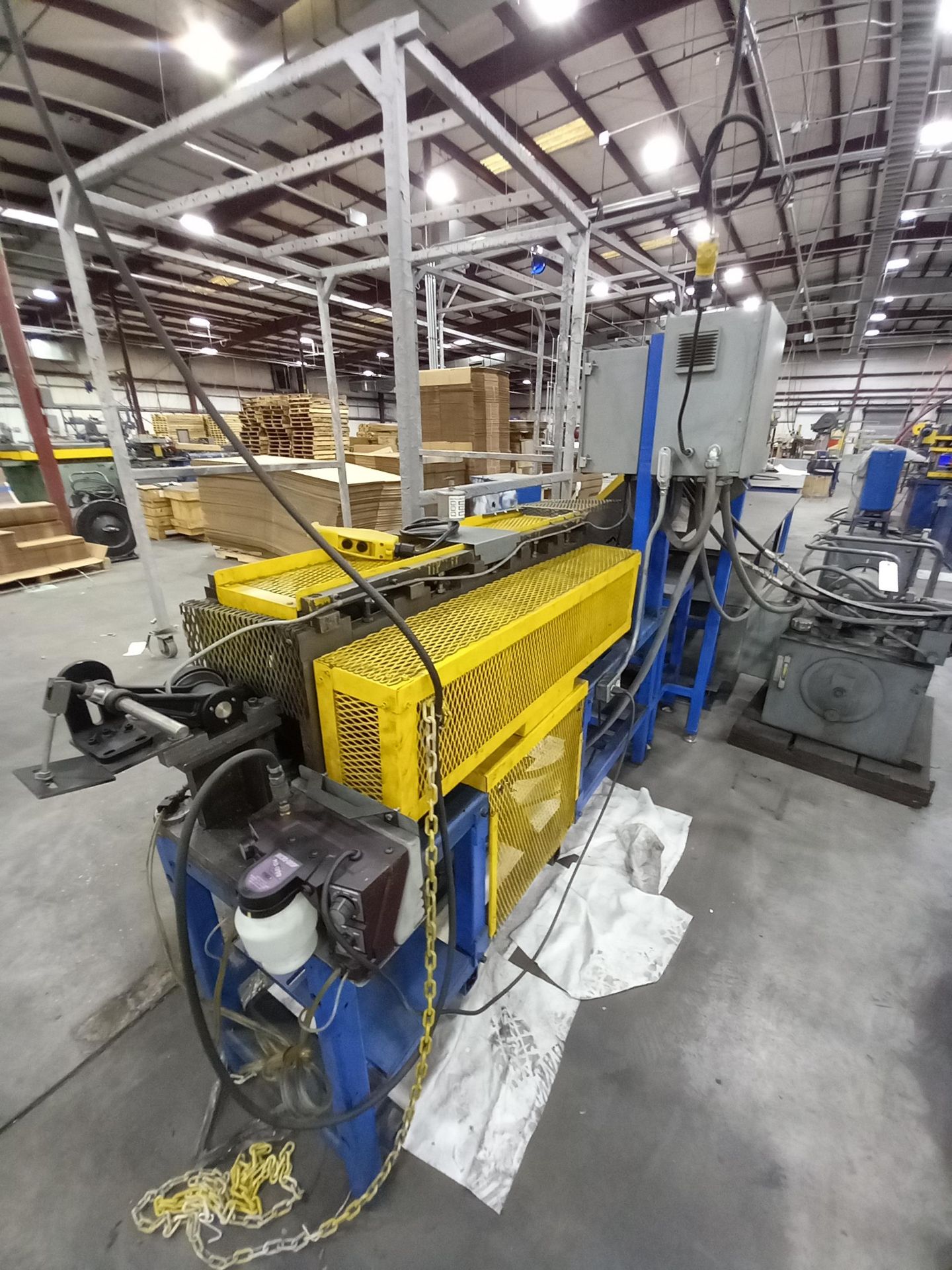 5 Stand Roll Forming Line with Cut Off, Uncoiler, Tooled to Mfg. angle Bracket - Image 3 of 20