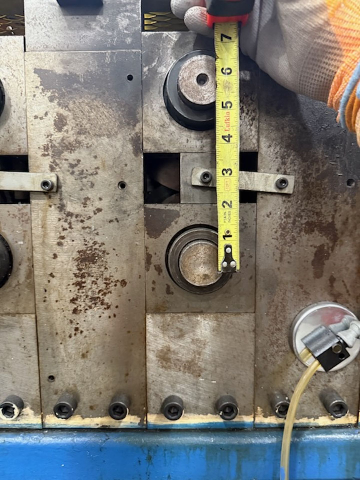 5 Stand Roll Forming Line with Cut Off, Uncoiler, Tooled to Mfg. angle Bracket - Image 17 of 20