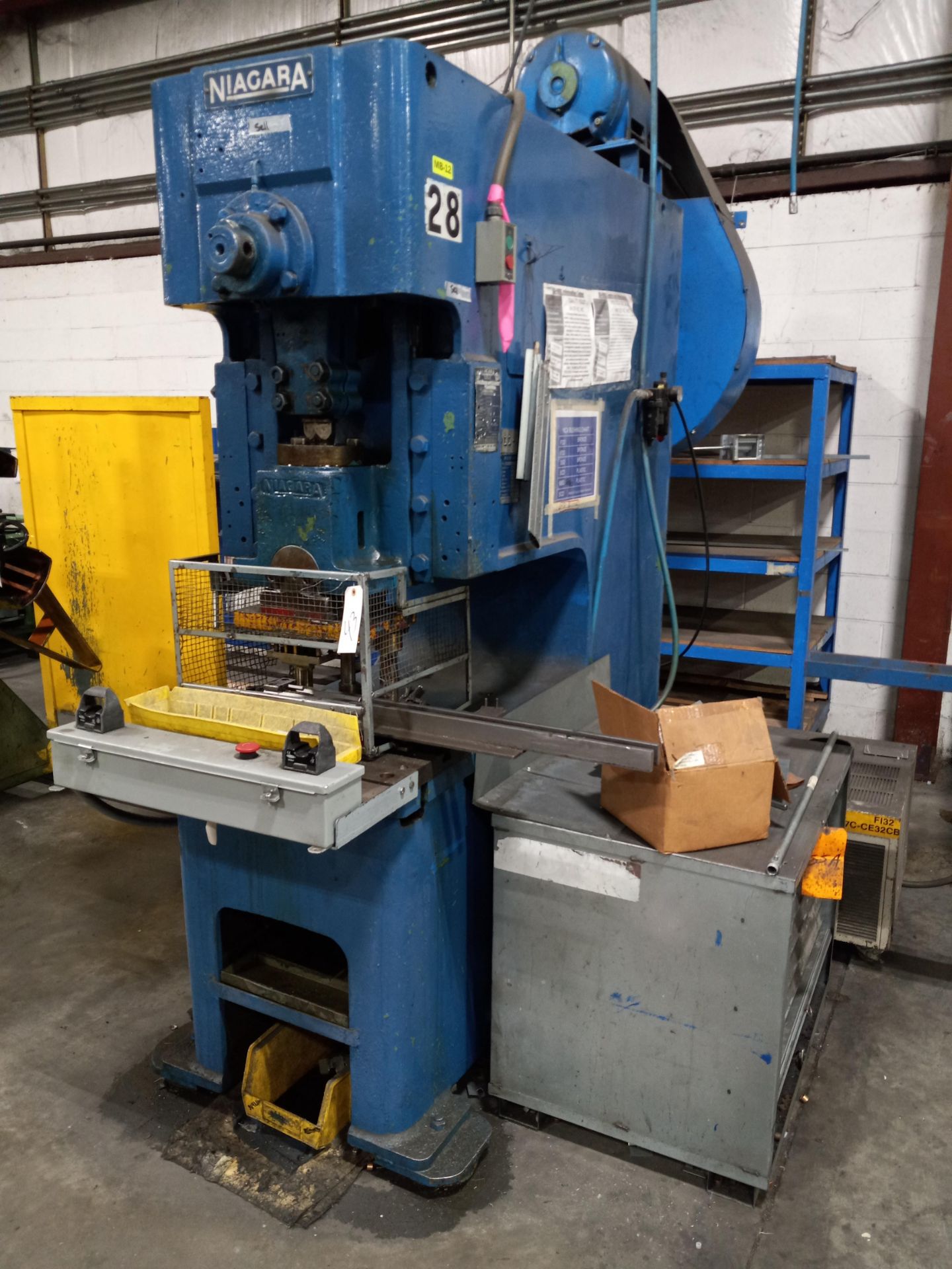 Niagra C Frame Press Model C 3X27 32 Ton - Image 2 of 7