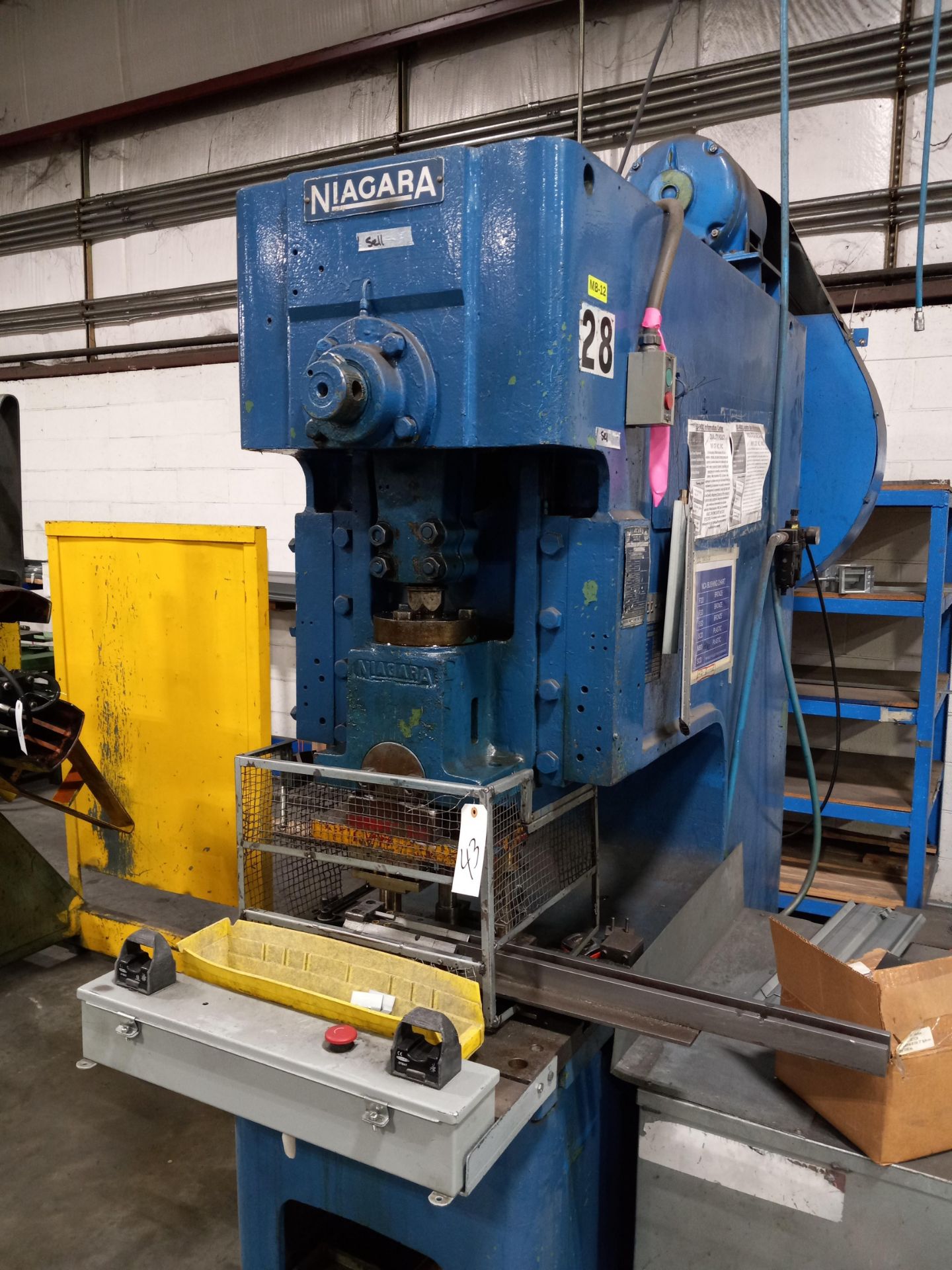 Niagra C Frame Press Model C 3X27 32 Ton - Image 6 of 7