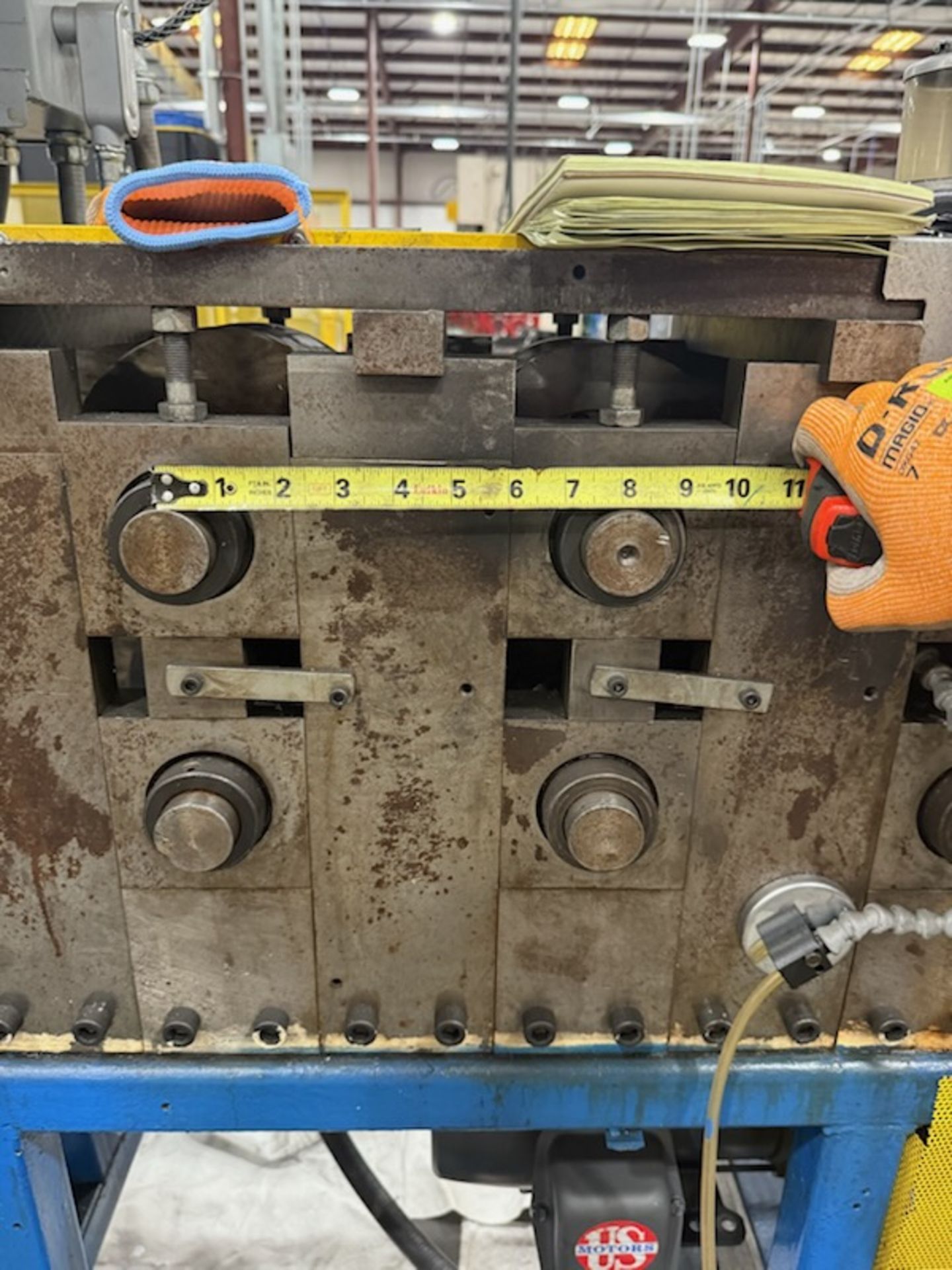 5 Stand Roll Forming Line with Cut Off, Uncoiler, Tooled to Mfg. angle Bracket - Image 18 of 20
