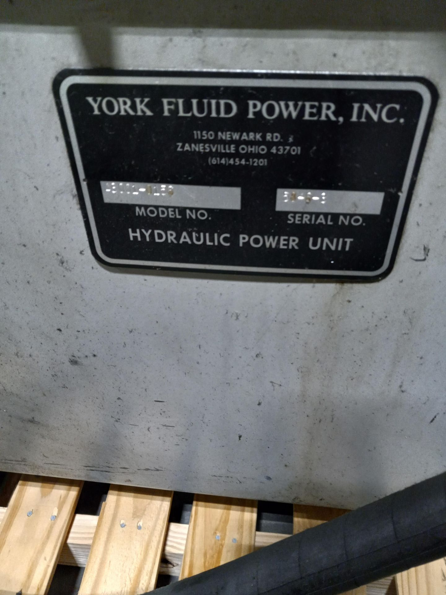 York Fluid Power Hydraulic Power Unit - Image 2 of 2