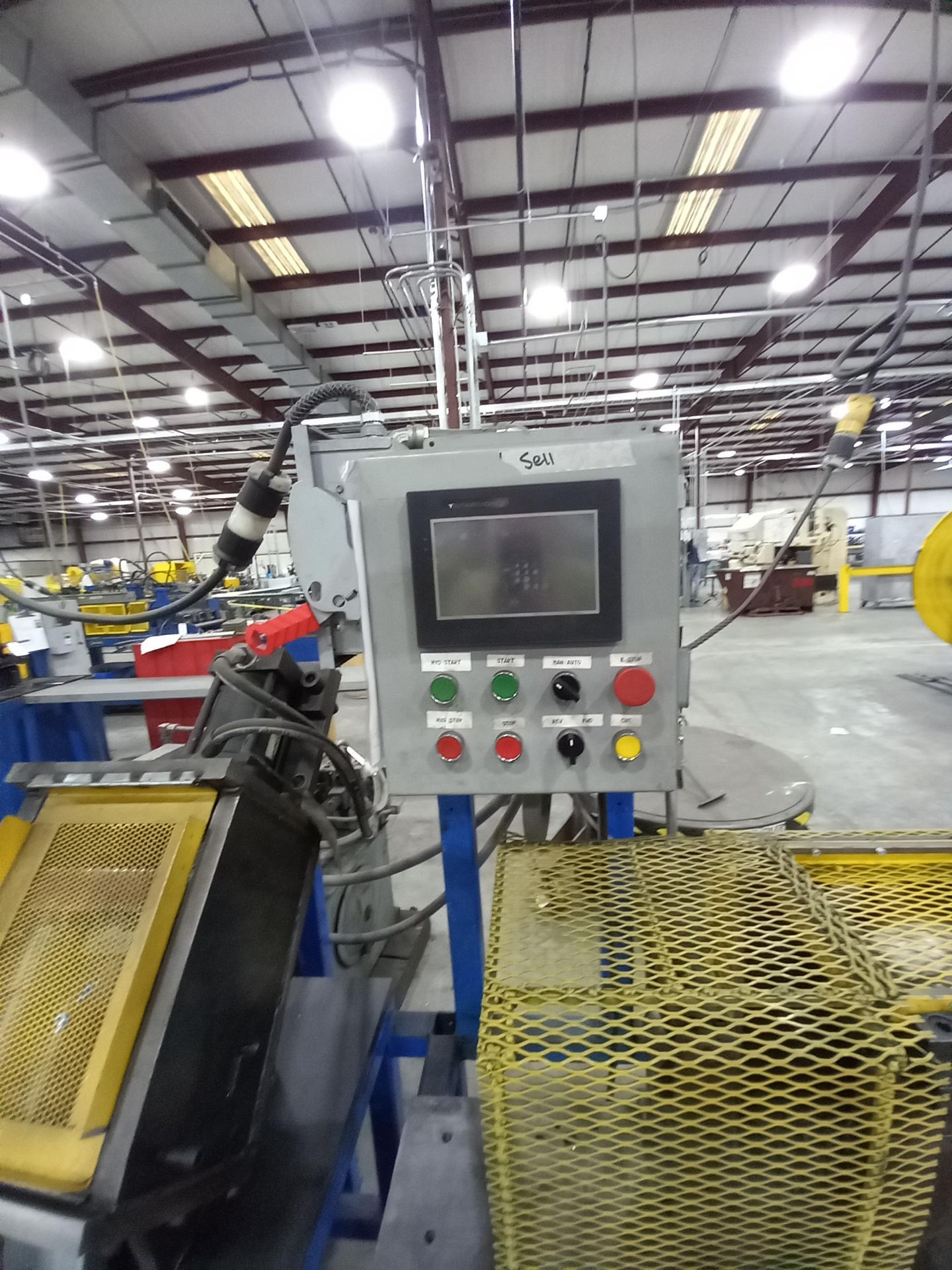 5 Stand Roll Forming Line with Cut Off, Uncoiler, Tooled to Mfg. angle Bracket - Image 6 of 20