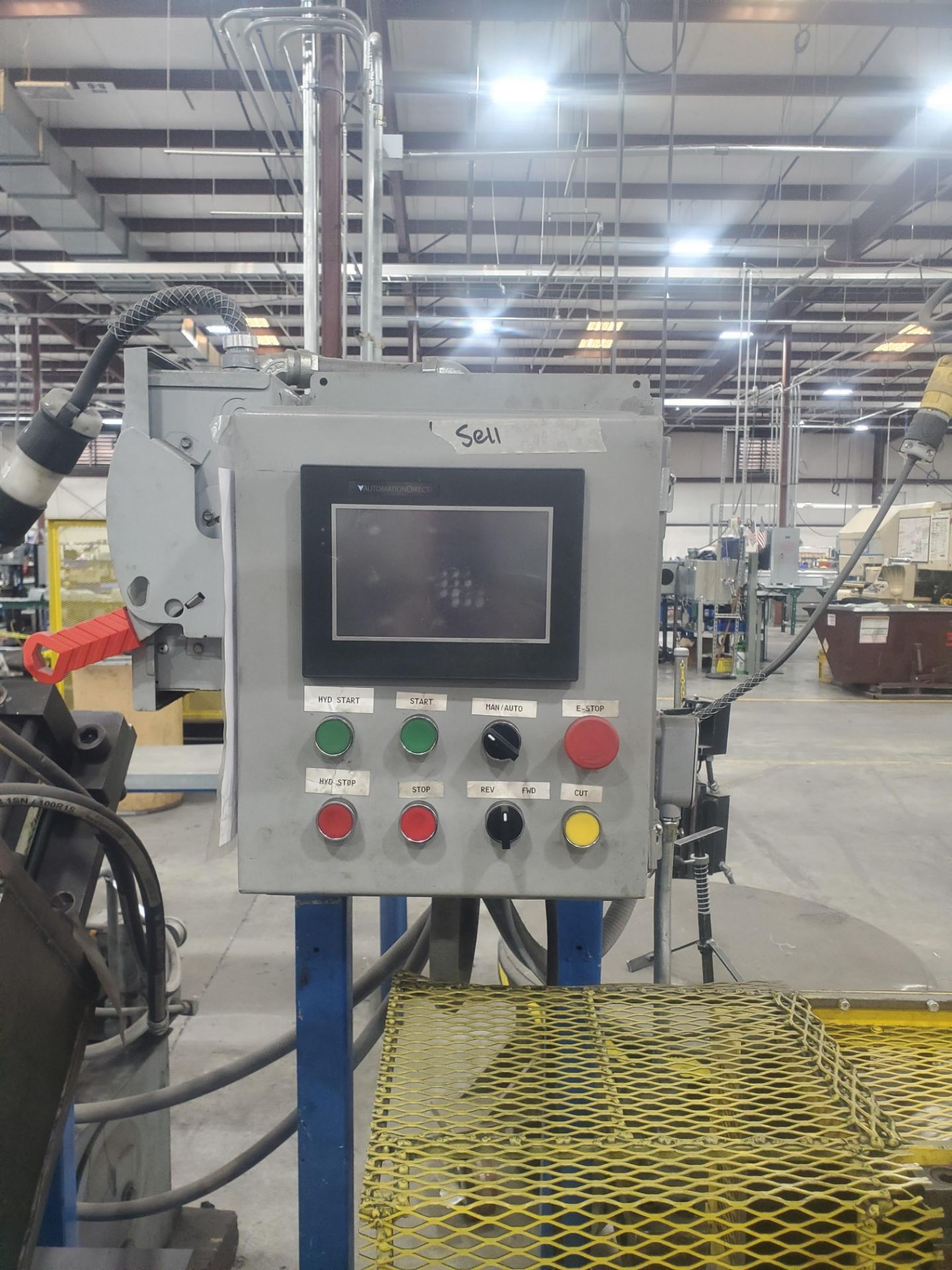 5 Stand Roll Forming Line with Cut Off, Uncoiler, Tooled to Mfg. angle Bracket - Image 14 of 20