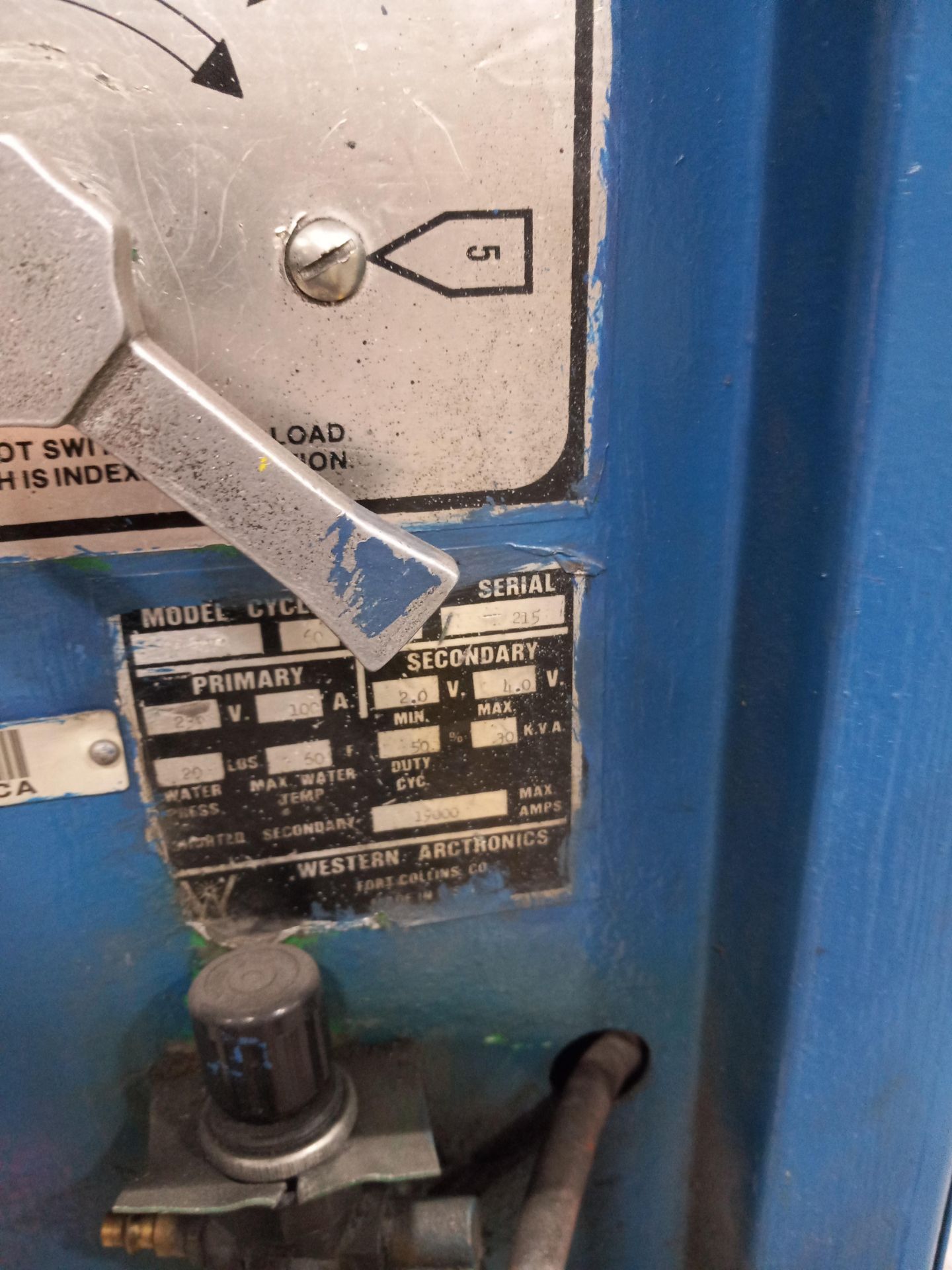 Spot Welder Western Arctronics Model 30 - Image 3 of 3