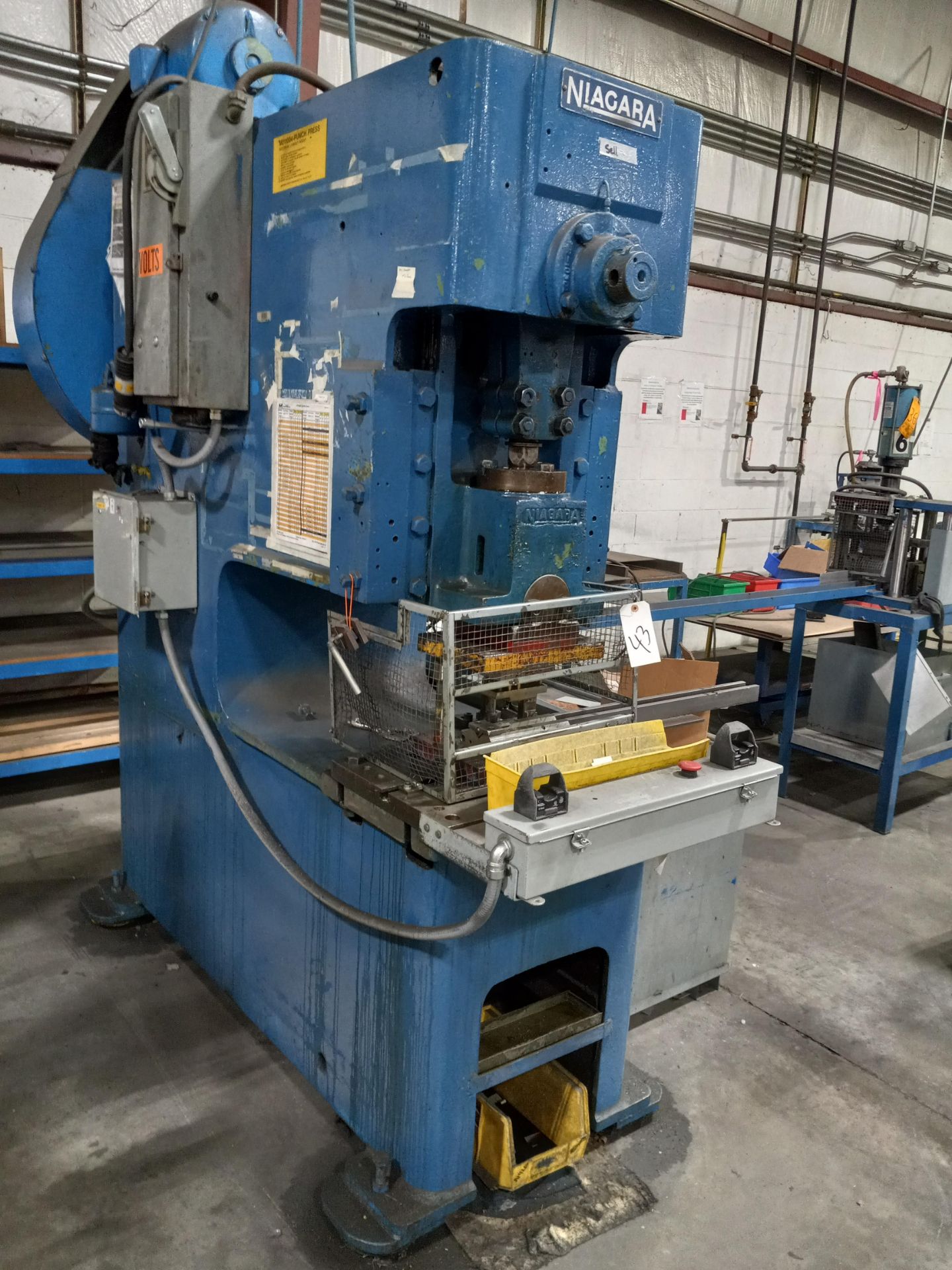 Niagra C Frame Press Model C 3X27 32 Ton