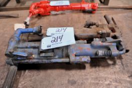 Lot - (2) Pneumatic Jack Hammers