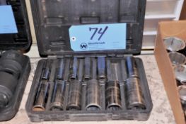 Klutch 12-Piece S.A.E. 1/2 in. Drive Impact Socket Set with Case