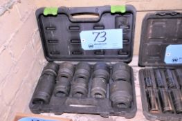 Pittsburgh 10-Piece S.A.E. 1 in. Drive Impact Socket Set with Case
