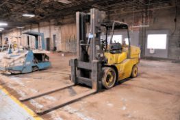 2000 Hoist Model F180 18,000-lb. Capacity LP Gas Fork Lift Truck
