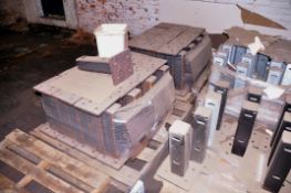 Lot - Aesthetic Bridge Railing Posts & Components