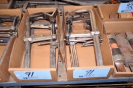Lot - (6) 12-1/2 in. Welding Clamps in (2) Boxes