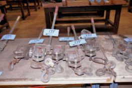 Lot - (5) Dayton Model 3AY61 3,400-lb. Capacity Ratchet Pullers in (1) Group