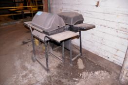 Lot - (2) Portable Barbecue Grills