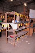 Lot - (2) 96 in. Wide x 24 in. Deep x 78 in. High and (1) 96 in. Wide x 24 in. Deep x 61 in.