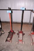Lot - (2) Hydraulic Floor Jacks