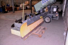 Meyer 8 ft. Snow Plow with Forklift Mount Attachment