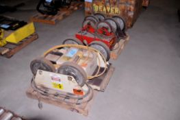 Lot - Pandjiris & Weld Plus Turning Rolls, (4) Koike Welding Carriages on 2 Pallets & in 2 Crates
