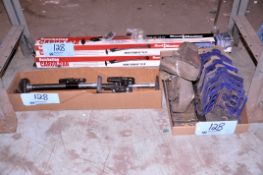 Lot - Ratcheting Cargo Bars and Corner Protectors in (2) Boxes and (2) Cases