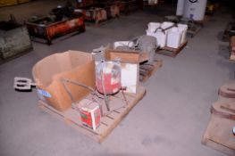Lot - Parts and Paint Pots with Supplies on (3) Pallets