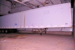 1990 Dorsey Model IDI-86-LS 53 ft. Tandem Axle Van Trailer