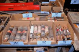 Lot - Fuses in (5) Boxes