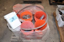 Lot - Nuts, Bolts and Threaded Rod on (1) Pallet