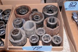 Lot - 1 in. Drive Sockets in (1) Box