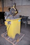 12 in. Abrasive Chop Saw; 18 in. x 22 in. Work Surface, 3-HP, 1,725-RPM, 3-Phase