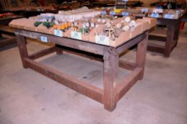 48-1/2 in. Long x 93 in. Wide x 36 in. High x 1/2 in. Thick Steel Welding Table