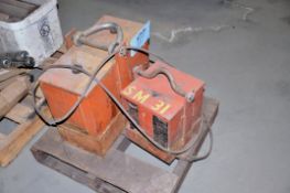 Battery Lift Model BL-5000 5,000-lb. Capacity Crane Magnet with Battery Lift Model BL-2000