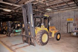 1999 Lift King Model LK-8M42, 8,000-lb. Capacity Diesel Rough Terrain Fork Lift Truck