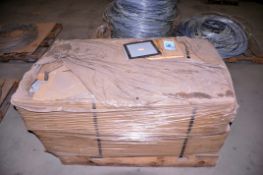 Lot - Wireway Flange Gaskets and Compression Rings with 3-1/2 in. Conduit Pipe on (2) Pallets