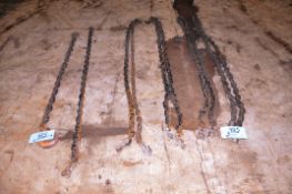 Lot - (6) Chains