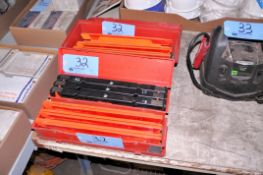 Lot - (3) Emergency Roadside Triangle Kits with Cases