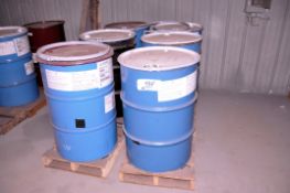 Lot - Cycled Shot Blast Material in (6) 55-Gallon Drums
