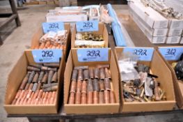 Lot - Copper Welding Tips and Brass Fittings in (5) Boxes