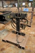 Torch Stand Fork Lift Attachment with Oxygen/Acetylene Hose, Regulator and Torch